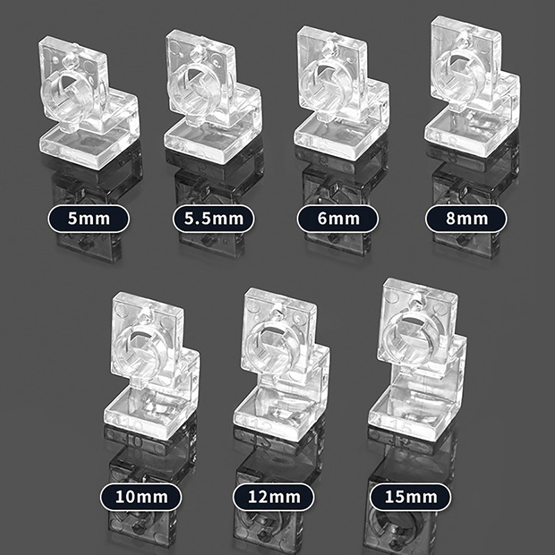 Aquarium Fish Elevator - 4Pcs Fish Tank Acrylic Clips for