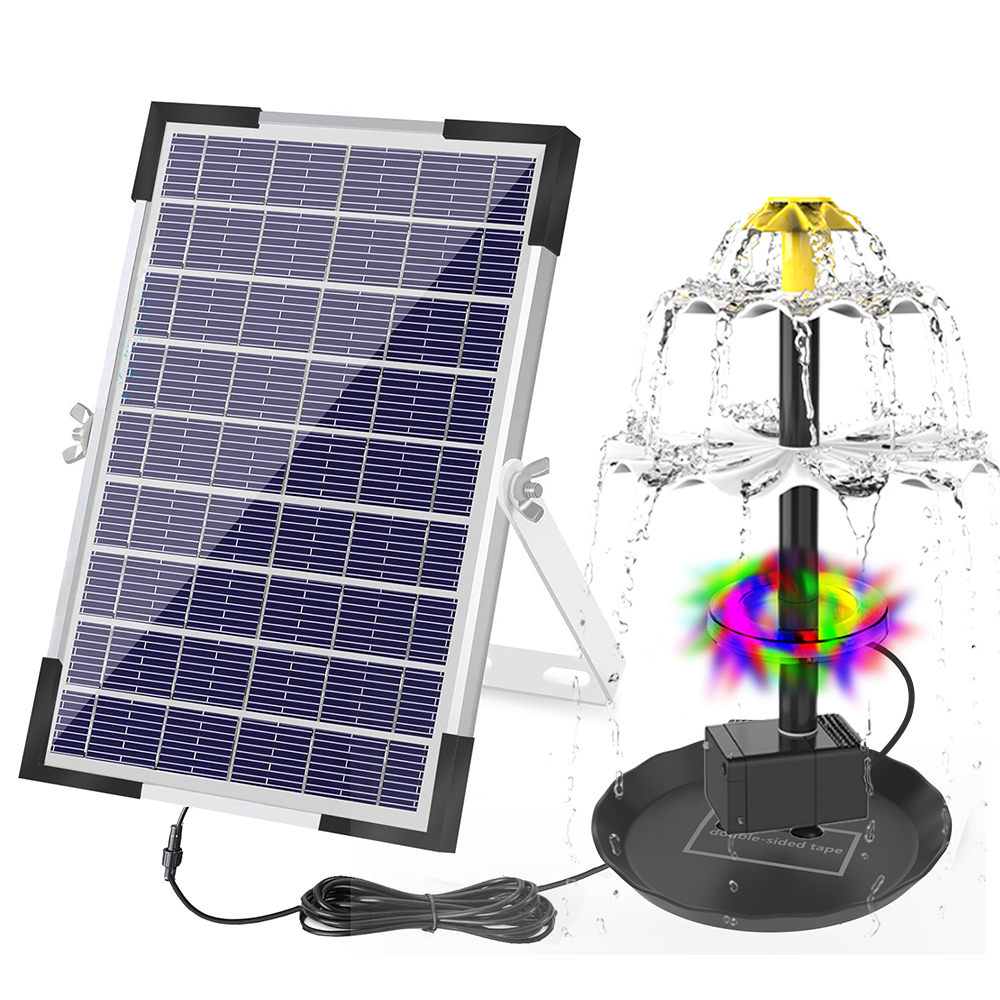 Aquarium Fish Accessories - Solar Fountain Pump for Bird Bath