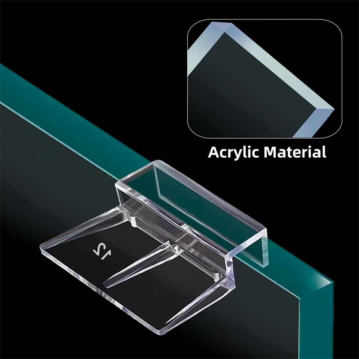 10Pcs Transparent Acrylic Fish - огляд і ціна Aquarium Fish Elevator