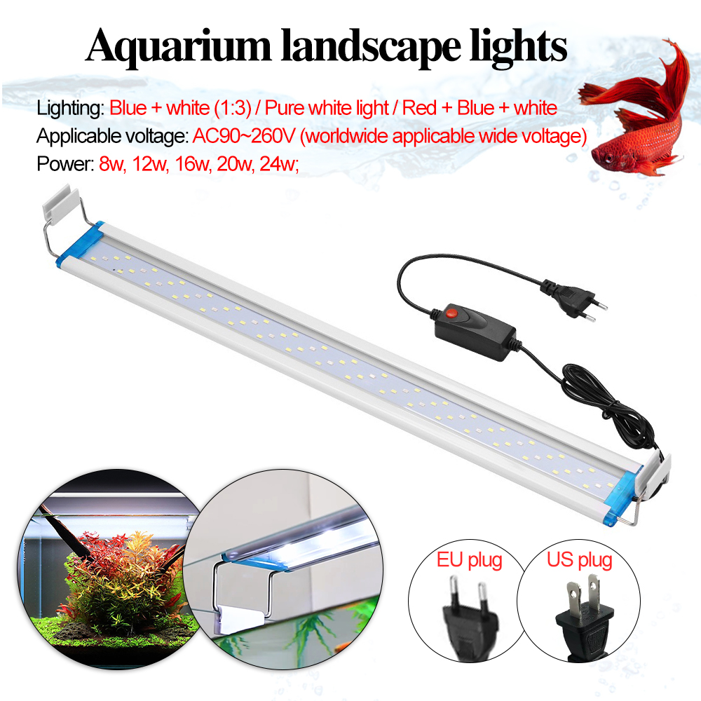 Ultra-thin Aquarium Light Blue - огляд і ціна Aquarium Fish Elevator