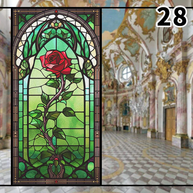 Colorful 3D Rose Design Staine - огляд і ціна Background Film 3D