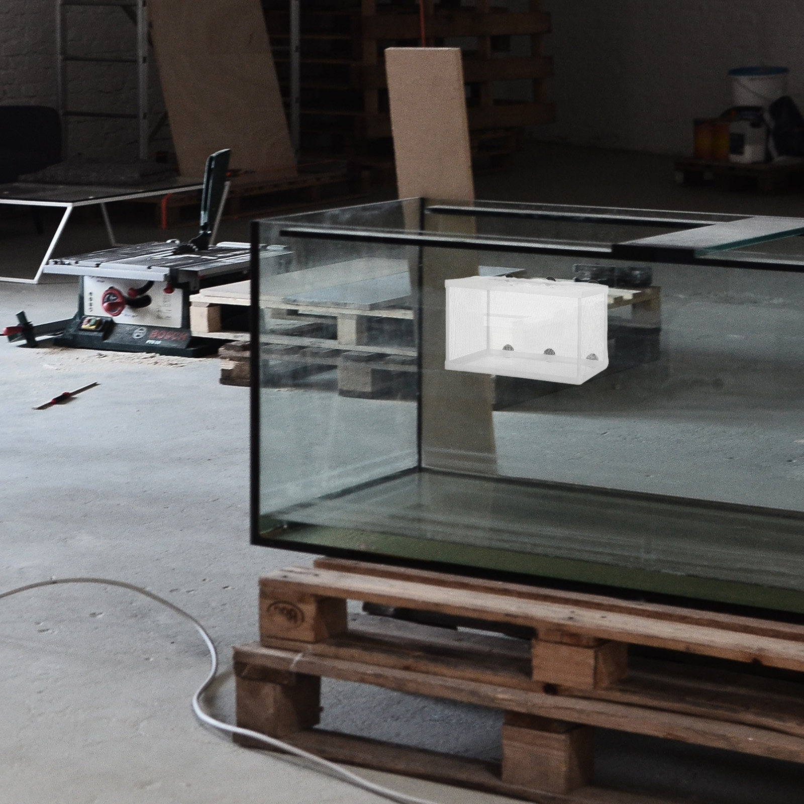 Aquarium Fish Net Hatchery Box - огляд і ціна Aquarium Fish Net Big Size