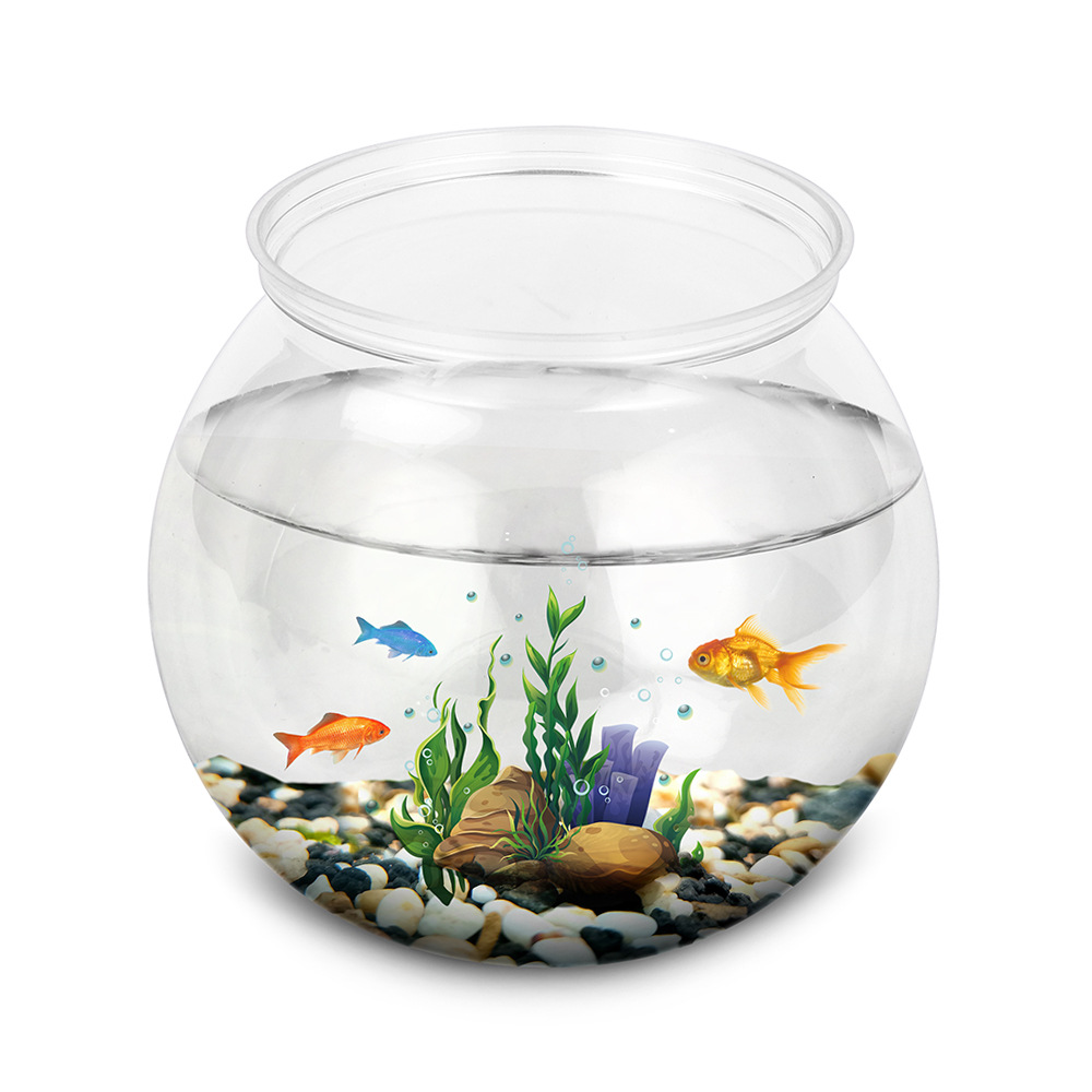 Fish Bowl Plastic L M S Sizes  - огляд і ціна Aquarium Fish For Sale