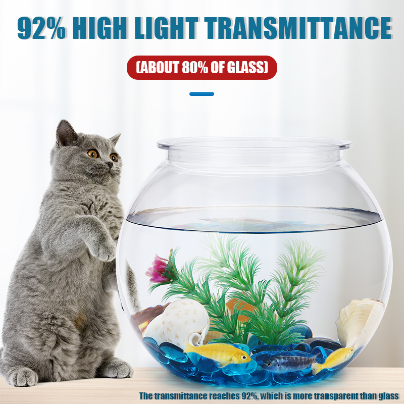 Fish Bowl Plastic L M S Sizes  - огляд і ціна Aquarium Fish For Sale