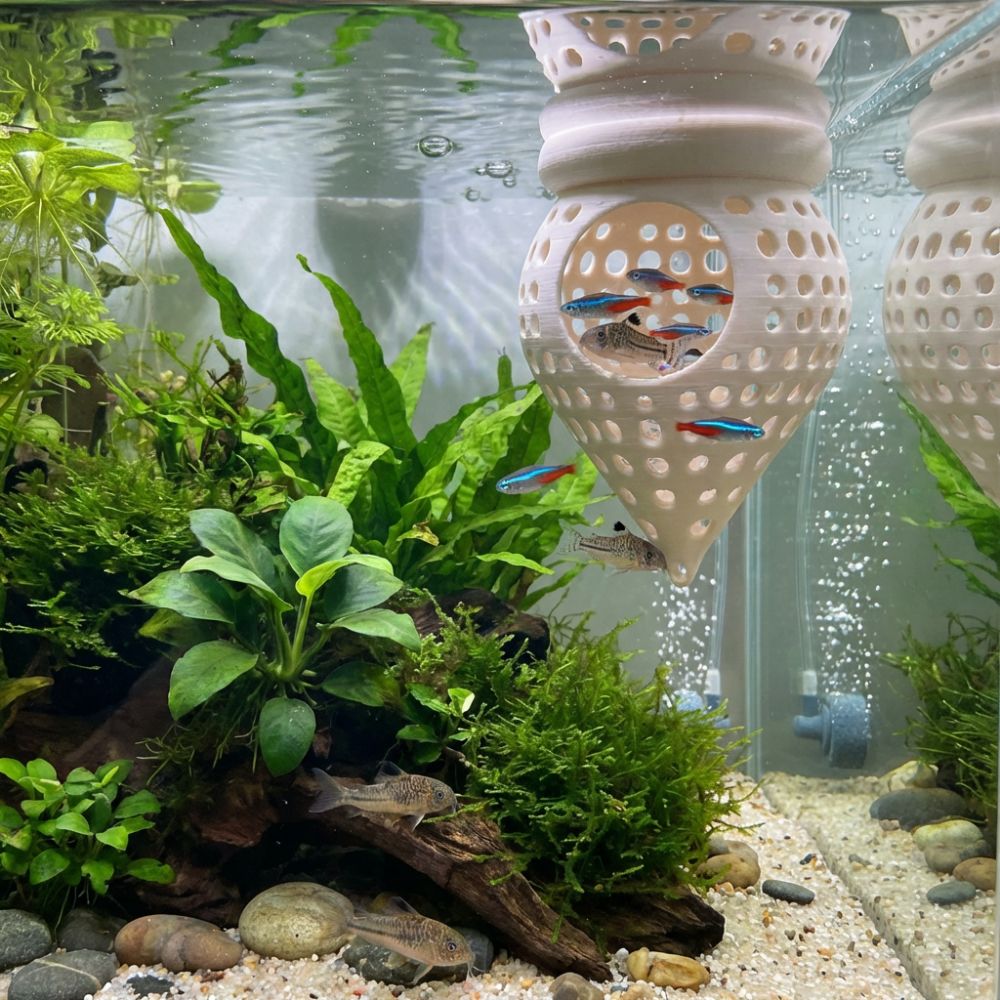 3D Printed Floating Fish Hammo - огляд і ціна Aquarium Fish Hideout