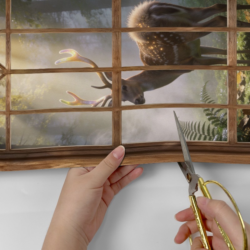 80x180cm 3D Fake Arch Window W - огляд і ціна Background Film 3D
