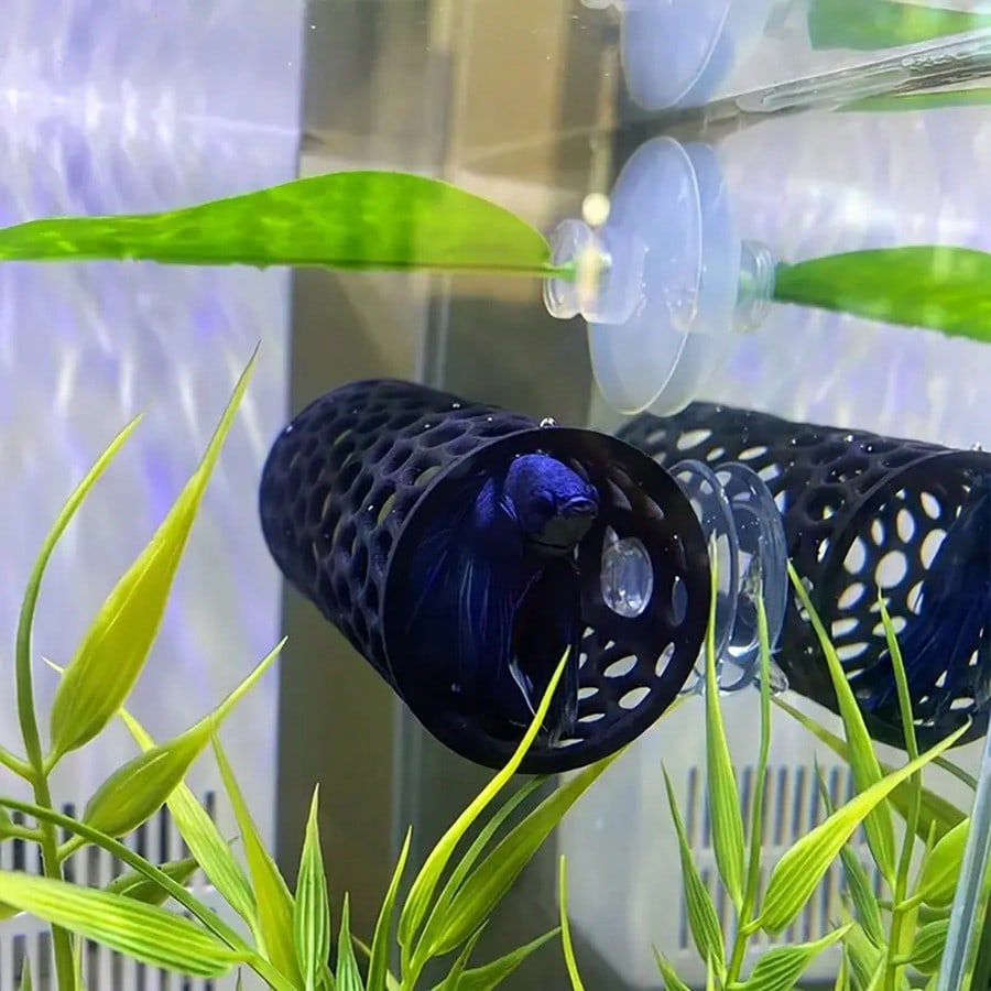 Betta Fish Hideout Hollow Tube - огляд і ціна Aquarium Fish Hideout