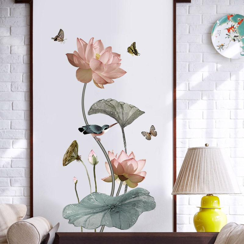 Chinese Style Lotus Flower 3D  - огляд і ціна Background Film 3D