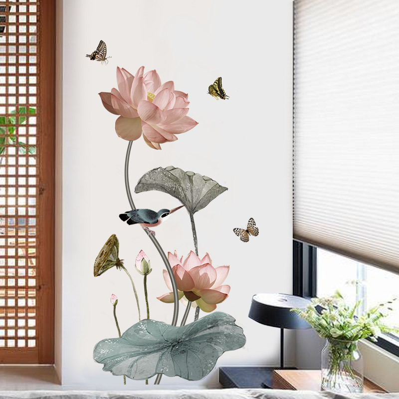 Chinese Style Lotus Flower 3D  - огляд і ціна Background Film 3D