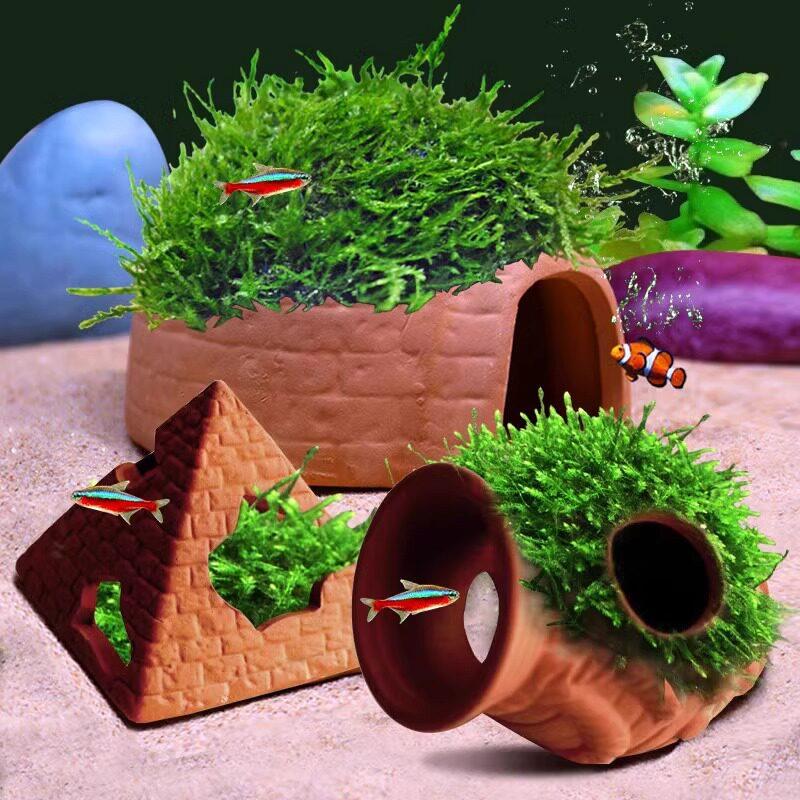  Clay Tank with Hiding Hole fo - огляд і ціна Aquarium Fish Reproduction