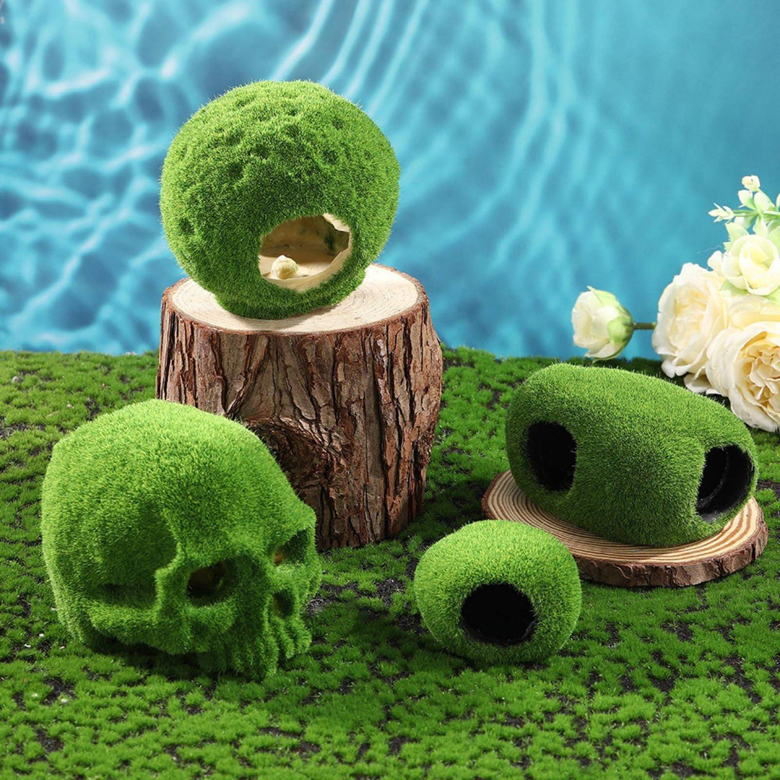 Decorative Aquarium Moss Sculp - огляд і ціна Aquarium Fish Hideout