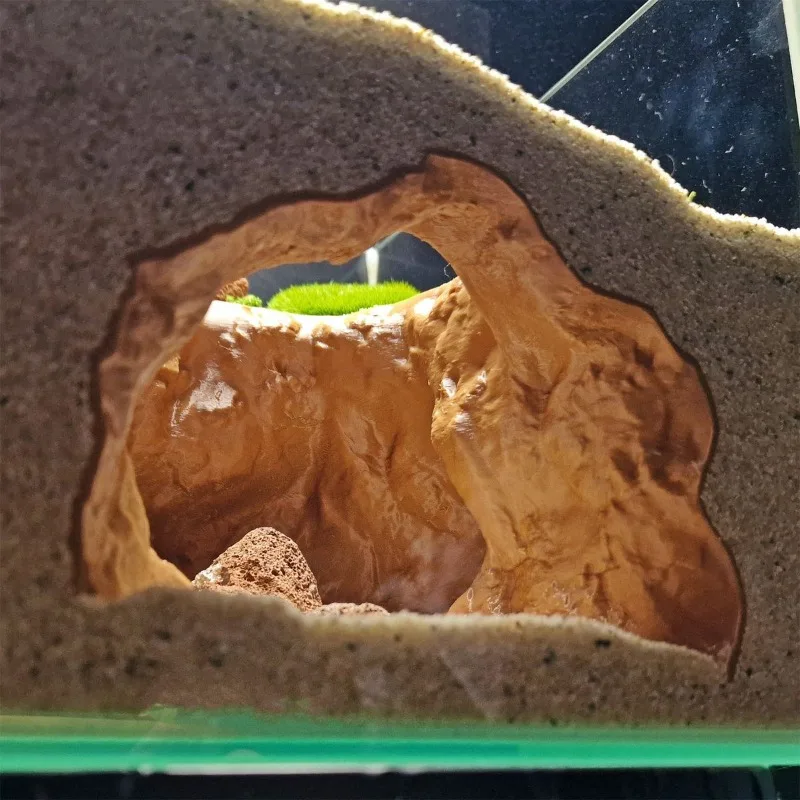 Sinkhole Cave Aquarium Ornamen - огляд і ціна Aquarium Fish Hideout