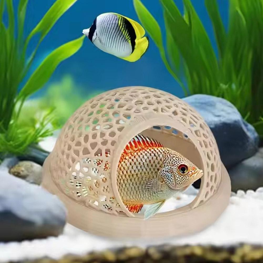 Aquarium Floating Cave Fish Sh - огляд і ціна Aquarium Fish Hideout