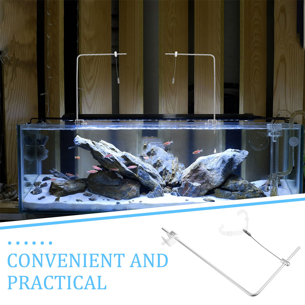 2pcs Aquarium Light Holder Wit - огляд і ціна Aquarium Fish Light