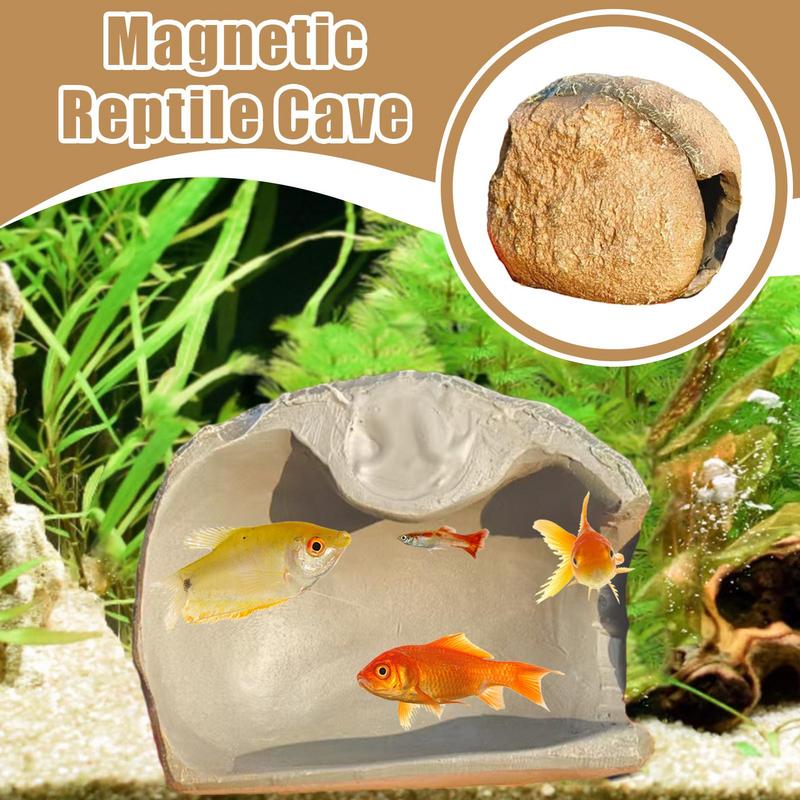 Aquarium Cave Fish Tank Shelte - огляд і ціна Aquarium Fish Hideout